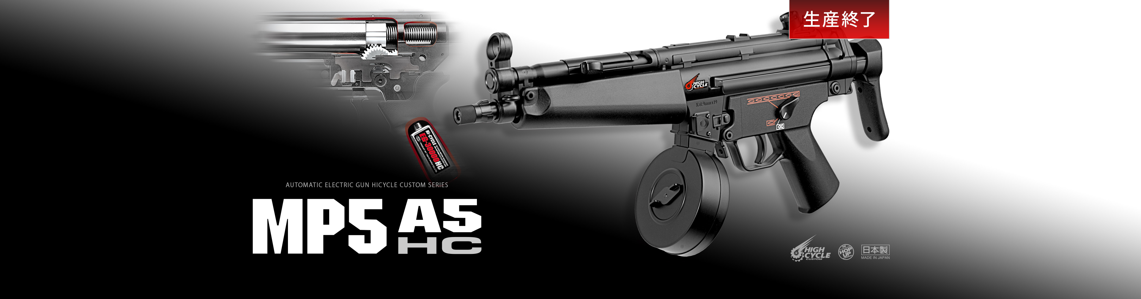 H&K MP5A5 HC - 電動ガン ハイサイクルカスタム | 東京マルイ