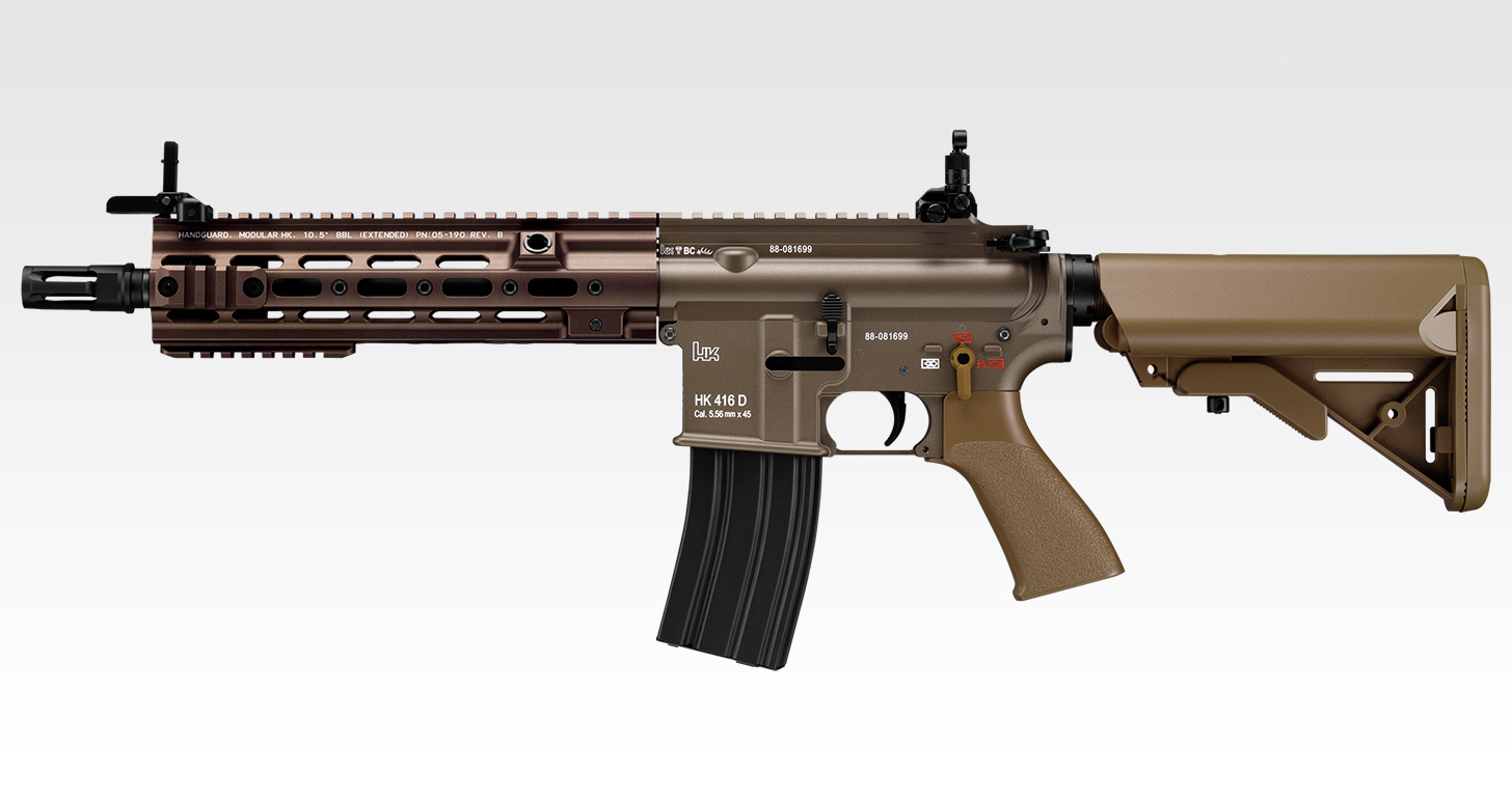 東京マルイ製　次世代電動ガン　HK416デルタカスタム　デザートカラー