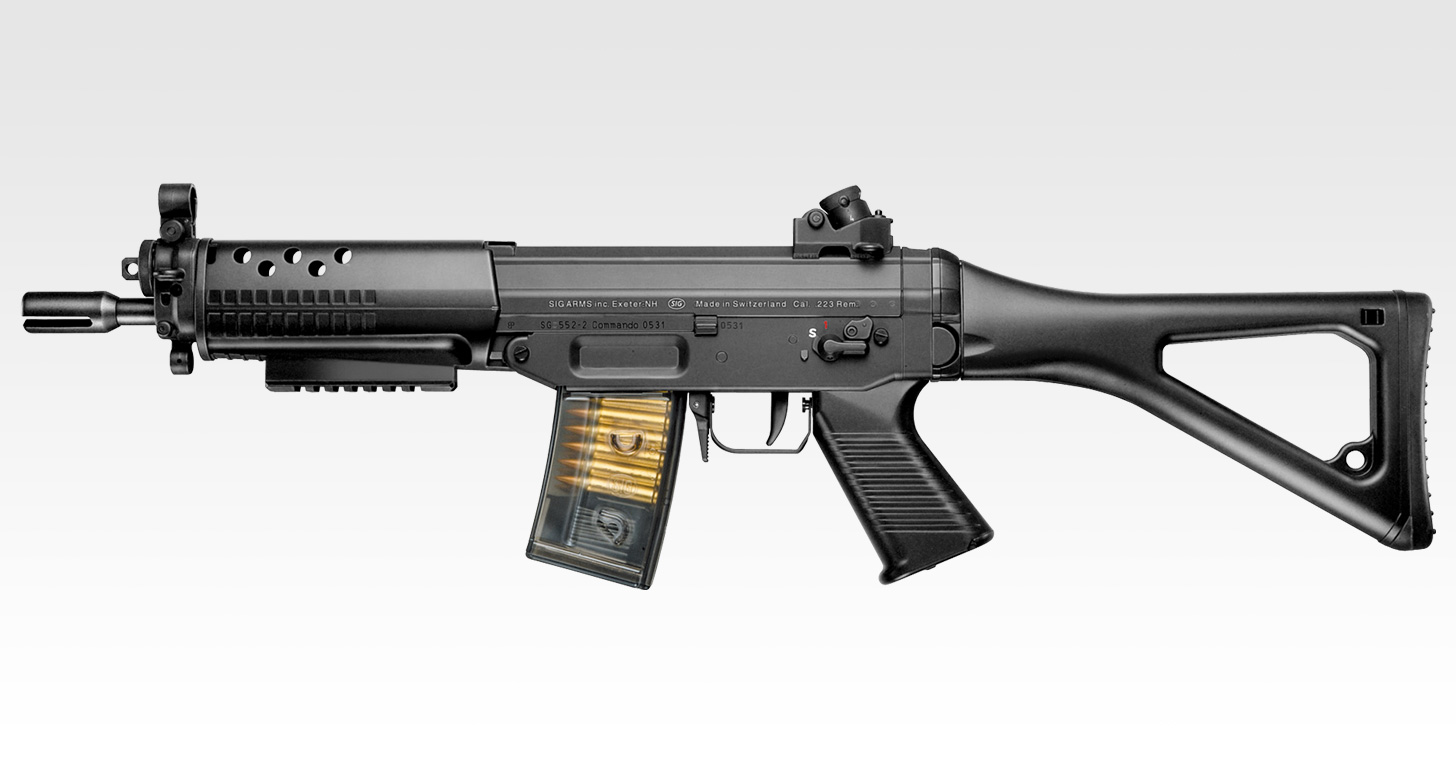 SIG 552 SEALS サイト ブースター サイレンサー 予備マガジン付き