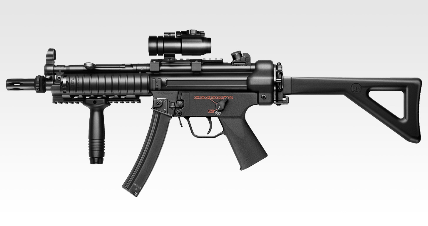 東京マルイスタンダード電動ガンMP5J リペイントVer ドットサイトセット