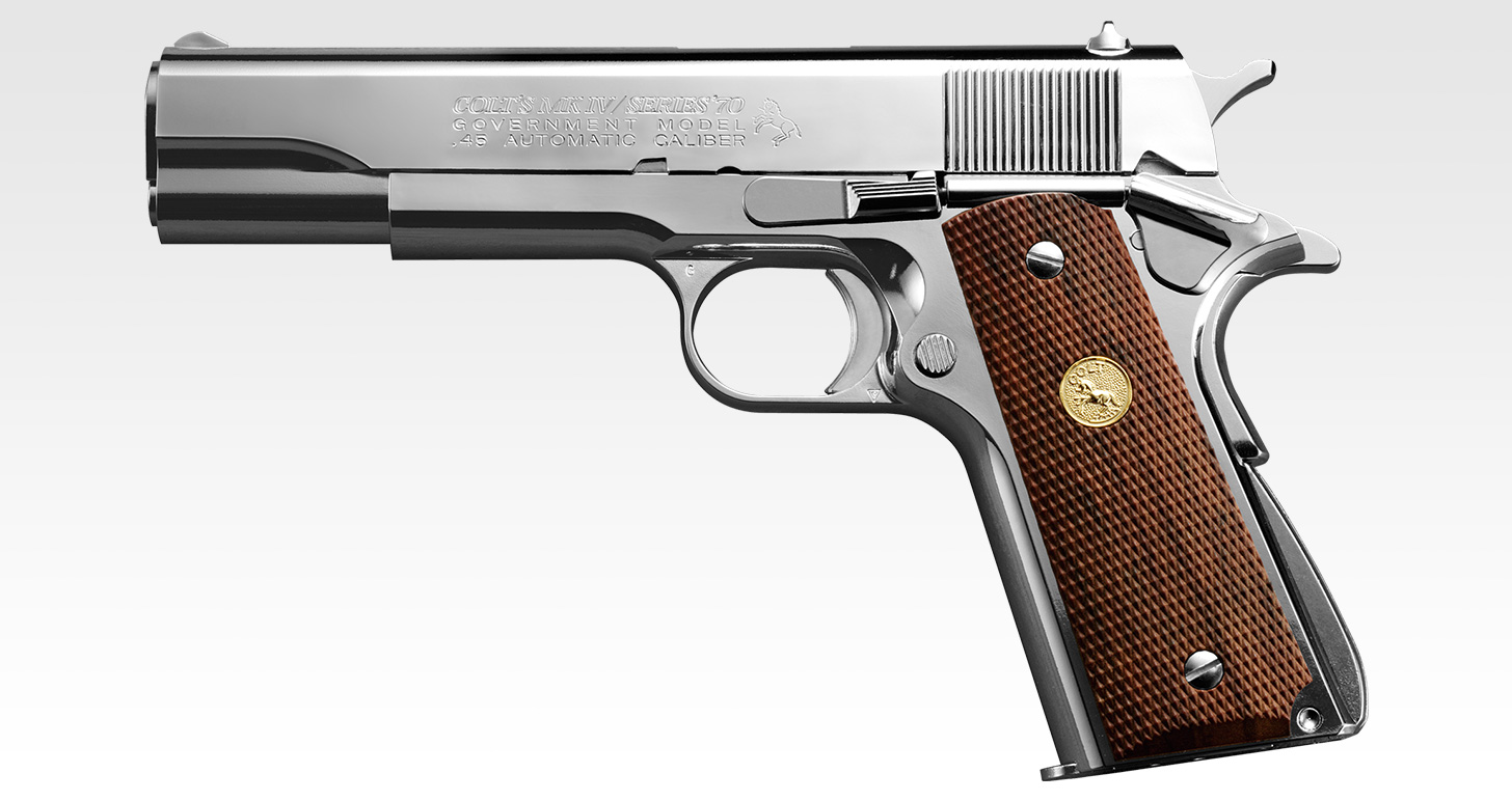 東京マルイ エアガン M1911 ガバメント ニッケルフィニッシュ