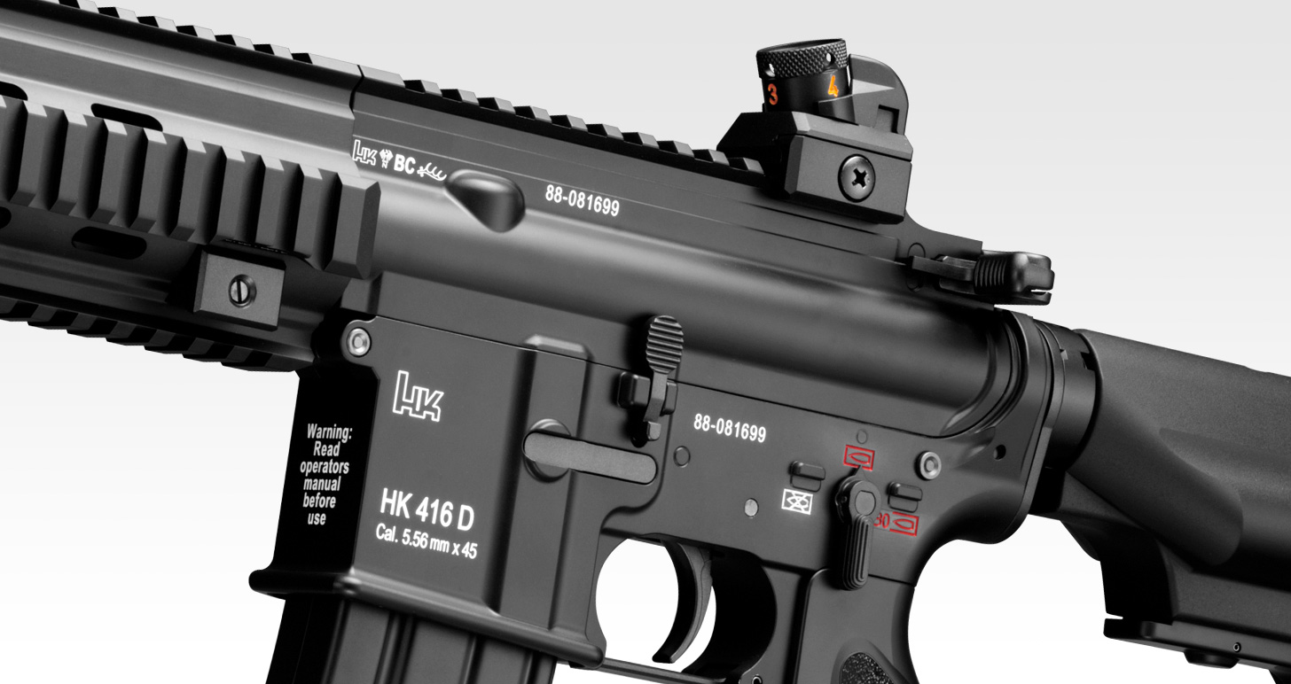 東京マルイ 次世代 HK416Dデブグル553ドットサイト付-