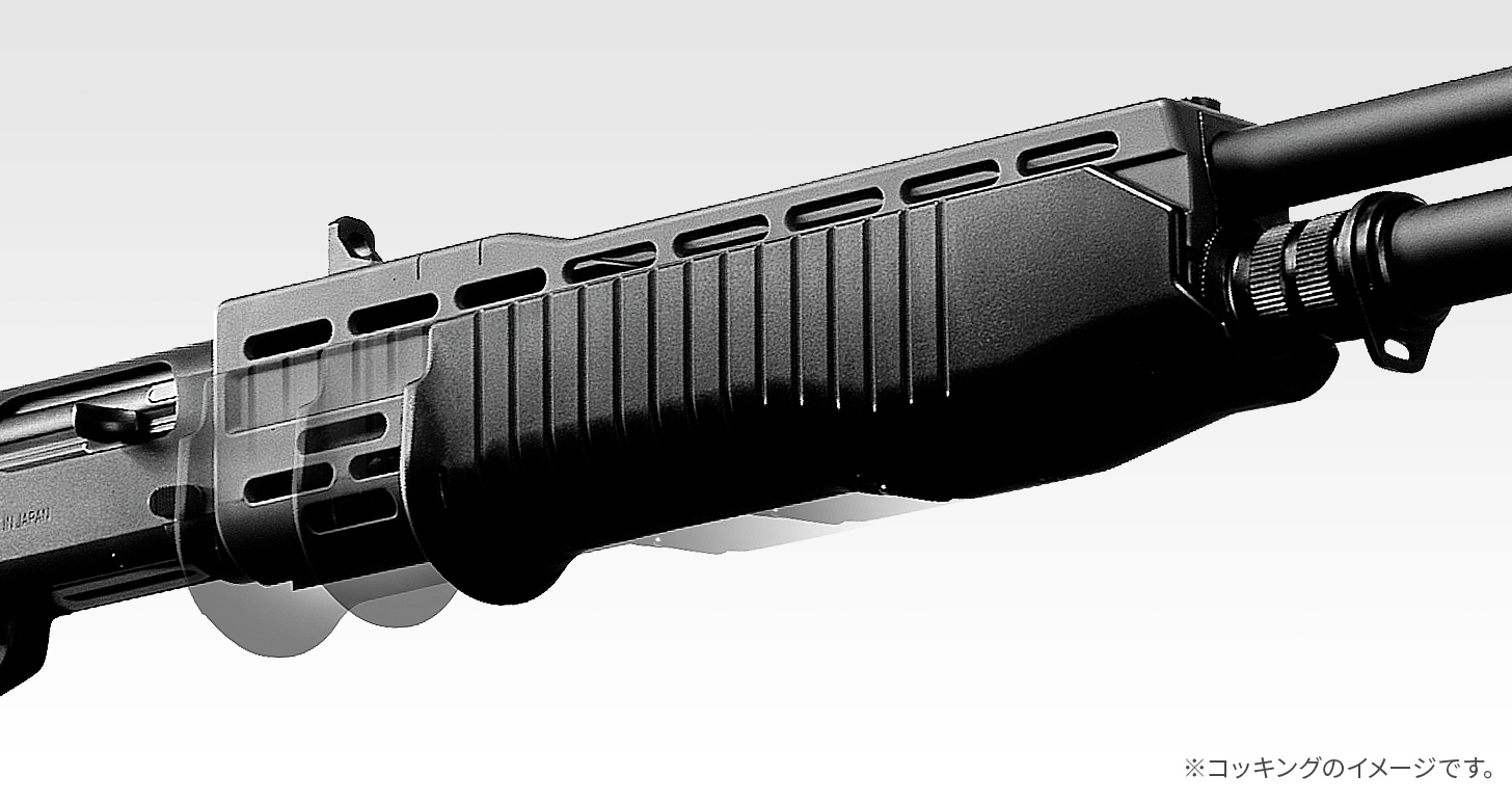 ▲競技用 東京マルイ エアーショットガン スパス12/SPAS12