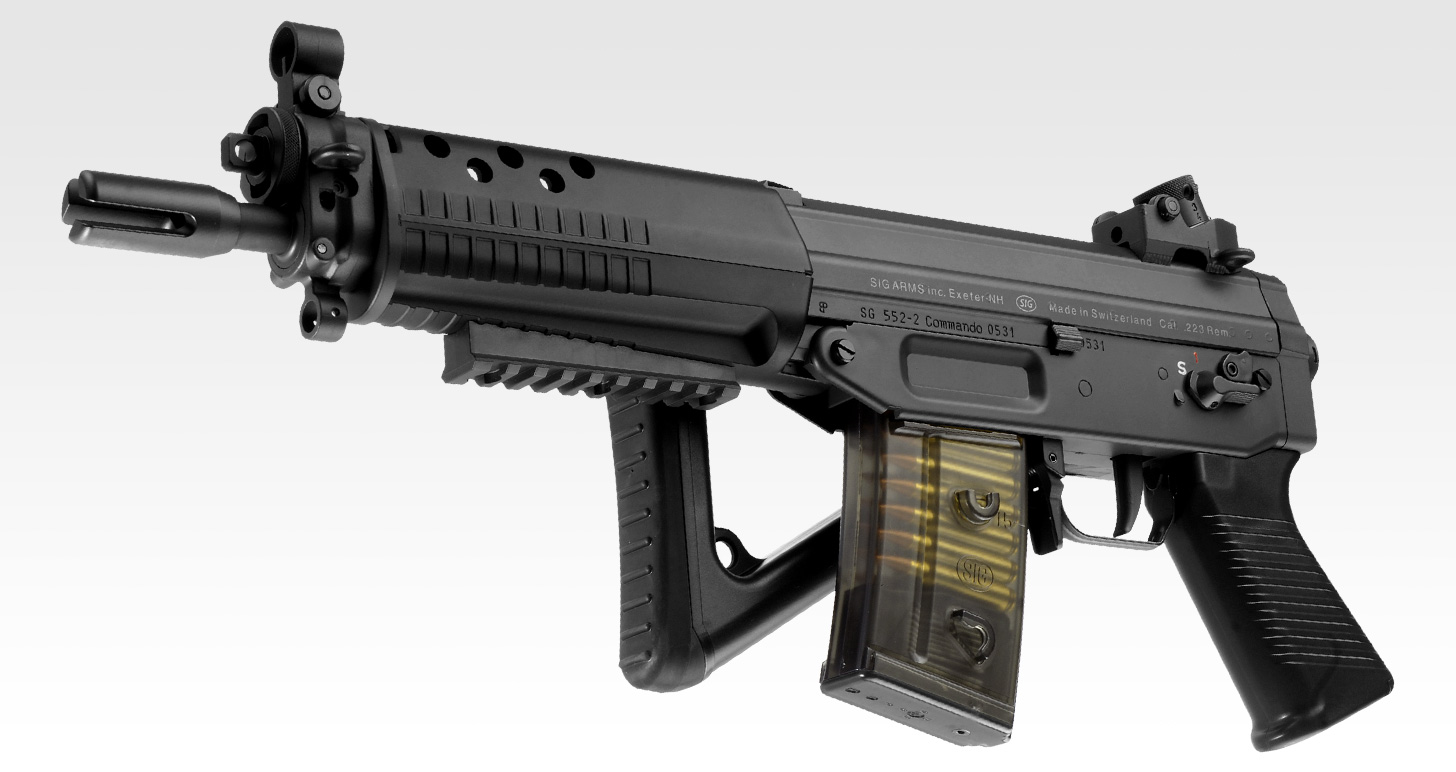 SIG 552 SEALS サイト ブースター サイレンサー 予備マガジン付き