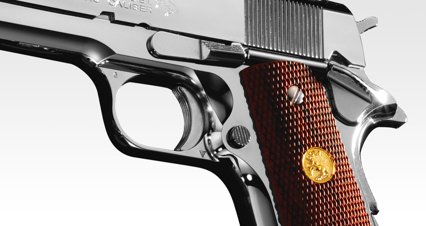 東京マルイ　コルトガバメント　M1911 ニッケルフィニッシュ