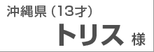 沖縄県 トリス様