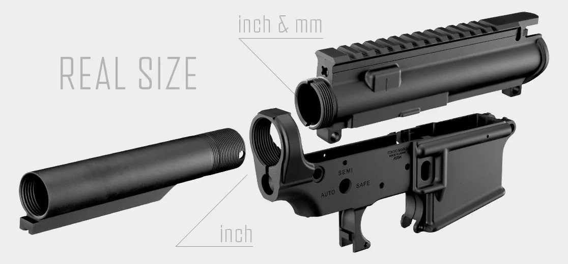 REAL SIZE inch&mm inch