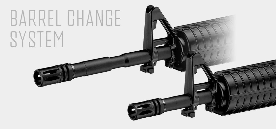 BARREL CHANGE SYSTEM